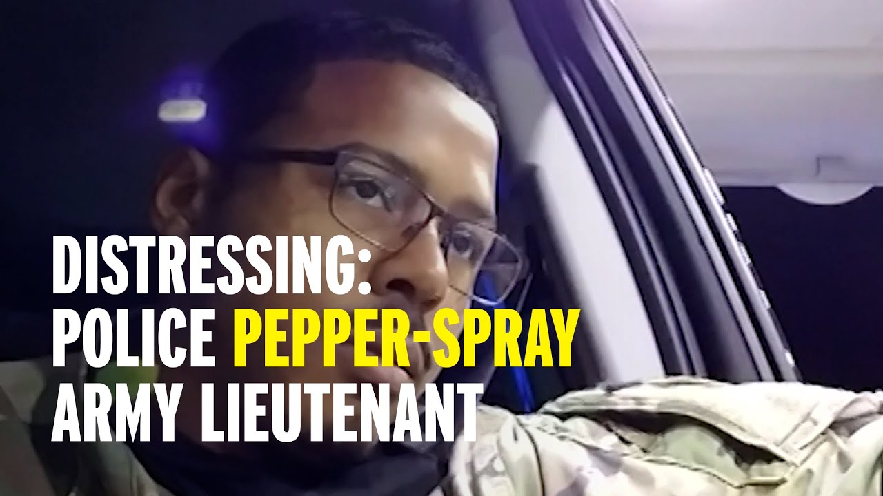 Army Lt. Sues Police For ‘Excessive Force’ During Traffic Stop - YouTube