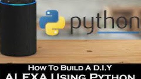 ALEXA VOICE ASSISTANT BOT WITH PYTHON
