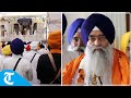 Giani raghbir singh takes charge as akal takht jathedar chides mann for latters beard comment