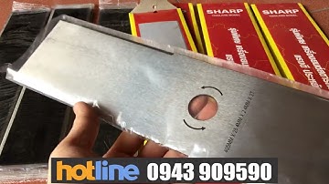 Dao Cắt Cỏ Thái Lan | Dao Cắt Cỏ Sharp Dài 405mm Dày 2,4mm | Dao Cắt Cỏ Phạm Quang Dài 400mm