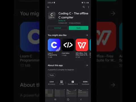 Recommended C Compiler on Android Phones