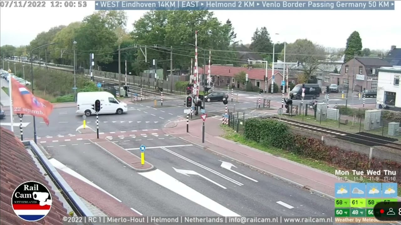 Netherlands Modulator Siren Test on Live Railcam 🔊🤩 (Read Desc)