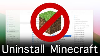 How To Uninstall Minecraft on a Mac