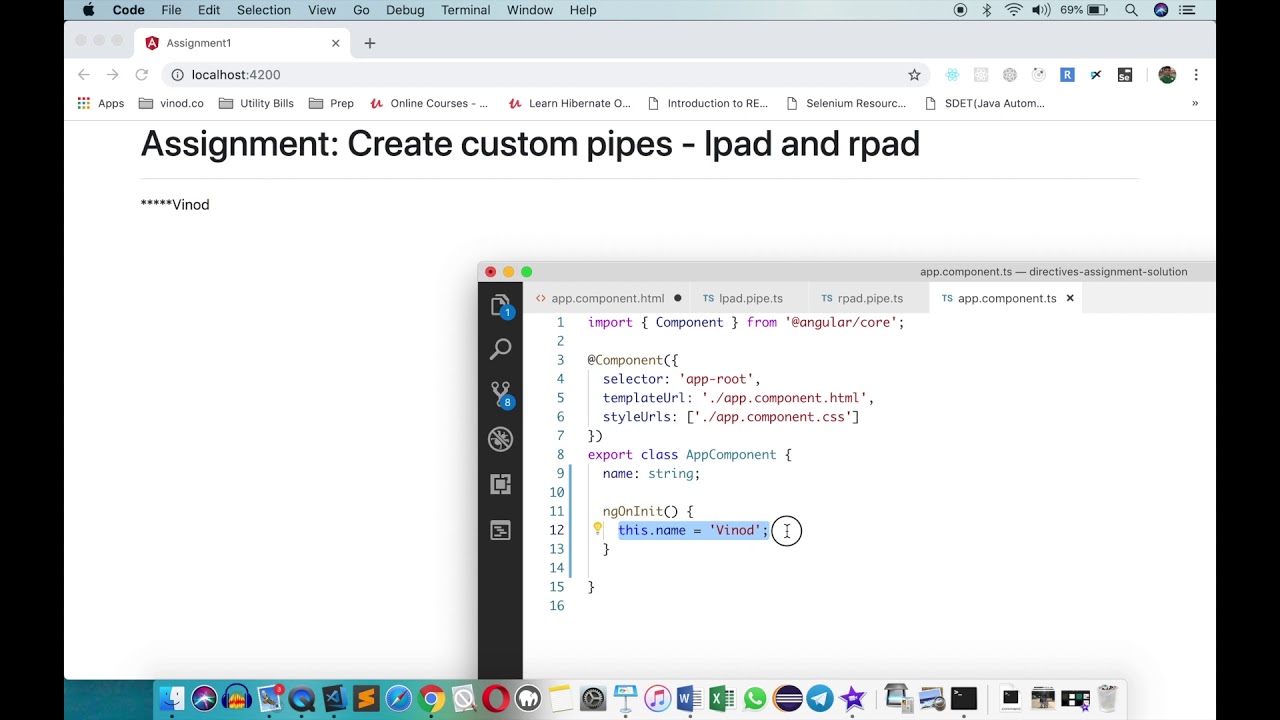 20 Assignment Create custom pipes for padding a string with some ...