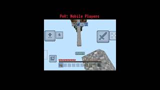 GOD Bridging In Mobile 📱#minecraft #shorts #minecraftshorts #godbridging