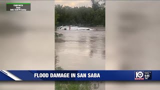 ‘I’ve never seen anything like it’: San Saba County hit with destructive flooding