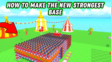 HOW TO BUILD THE *NEW* UPDATED STRONGEST BASE IN (BUILD UR BASE)