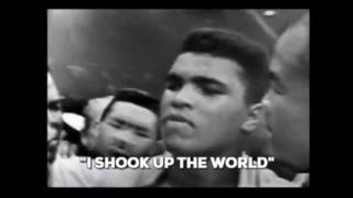 I shook up the world