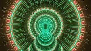 Abstract Illuminating Multicolored Spaceship Entrance Free VJ Loops #vjloops #abstract #mandala #dj
