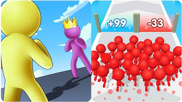 Giant Rush 3d vs Count Master 3d walkthrough Android iOS mobile Gameplay RTY67