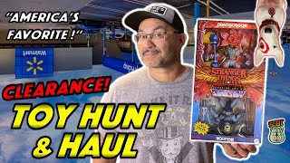 TOY HUNT and HAUL: STRANGER THINGS have happened! Walmart, America's Favorite Clearance Store!