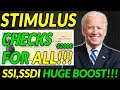 NEW!! FOURTH $2000 Stimulus Checks FOR ALL! SSI, SSDI, Social Security HUGE $$$ BOOST! | Daily News