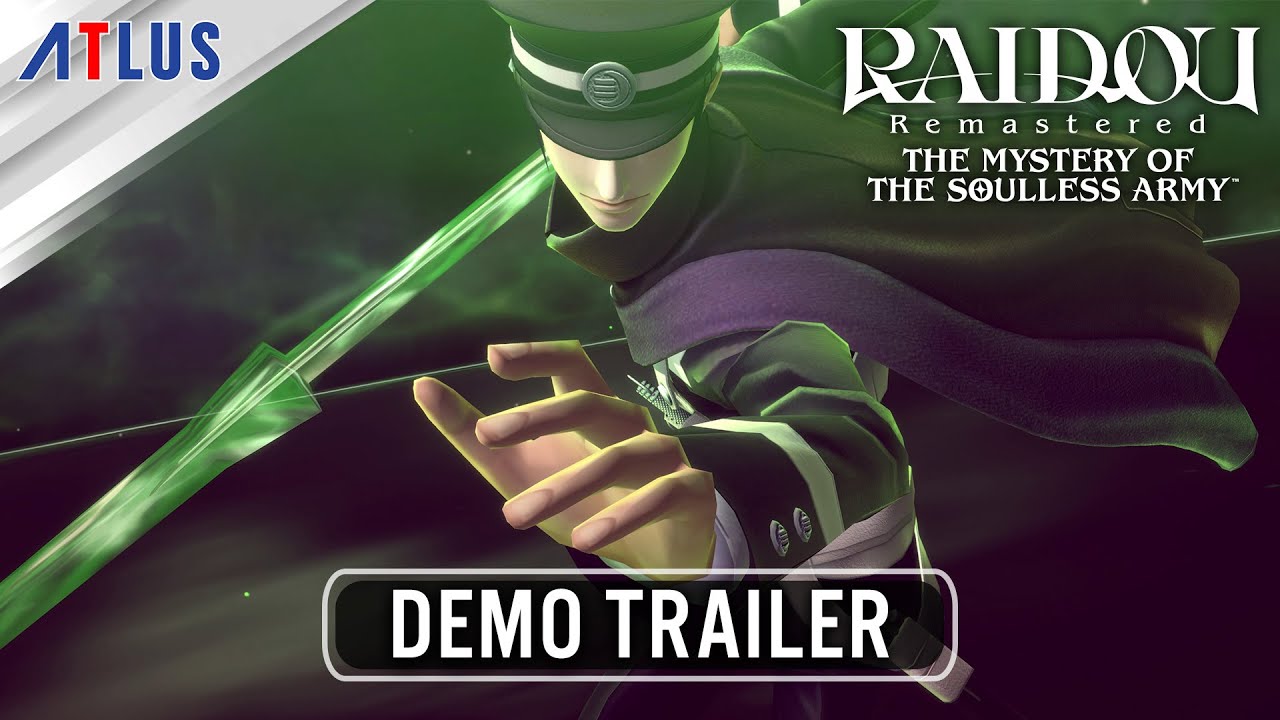 RAIDOU Remastered: The Mystery Of The Soulless Army Demo Available Now 1 YouTube player