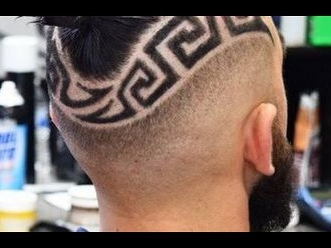 corte de cabelo masculino com desenho 2017