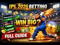IPL 2026 Betting Full Guide #ipl #ipl2026 #iplnews