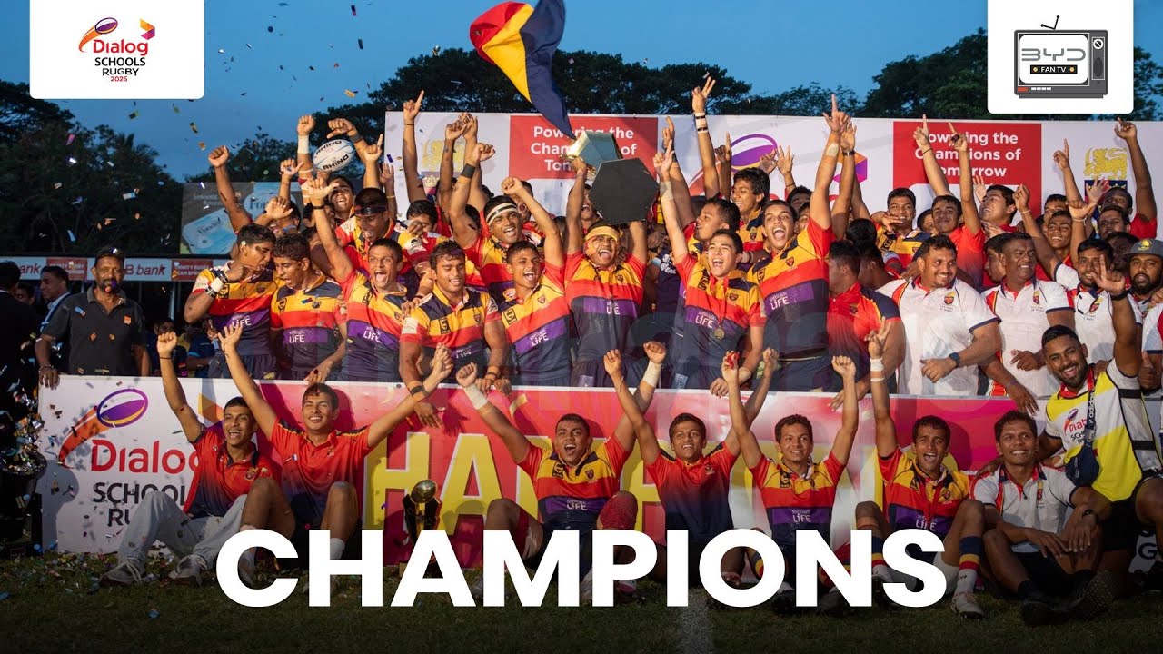 A 38 Year Drought Ends - Trinity College crowned Dialog Schools Rugby League 2025 Champions
