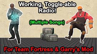 How to make a custom radio/toggleable radio in hammer (source SDK)