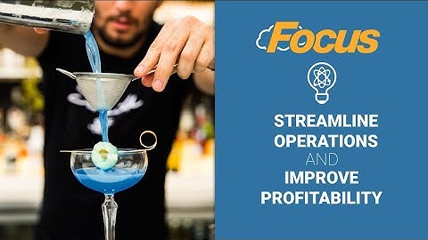 Focus POS BAR & Nightclub Solution