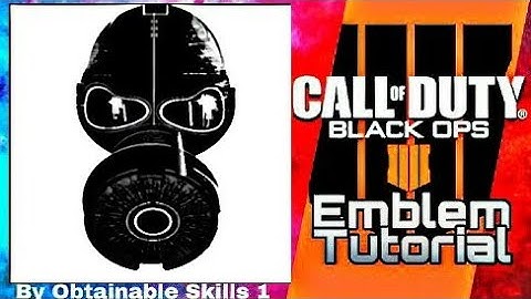 Call of Duty Black Ops 4 Cod Bo4 Easy Emblem Tutorial