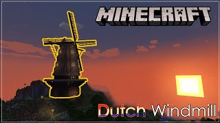 Minecraft Timelapse | Dutch Windmill | 2k 60 FPS