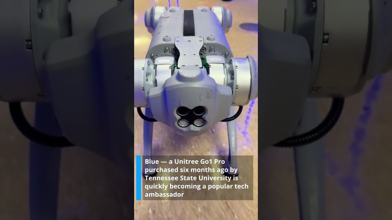 Meet Blue Tennessee State University's new robot dog 