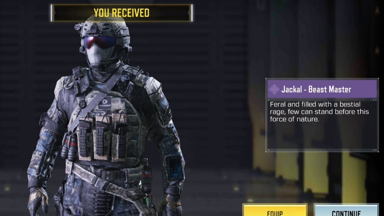 Jackal - Beast Master FREE via crates 