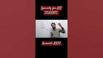 ISC Accounts Class 12 | Special Video for Class 12 ISC | ISC Class 12 | CISCE 2024 |