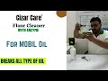 Floor Cleaner Demo With Mobil Oil