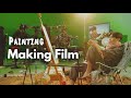 Virtual production short movie making film  painting 