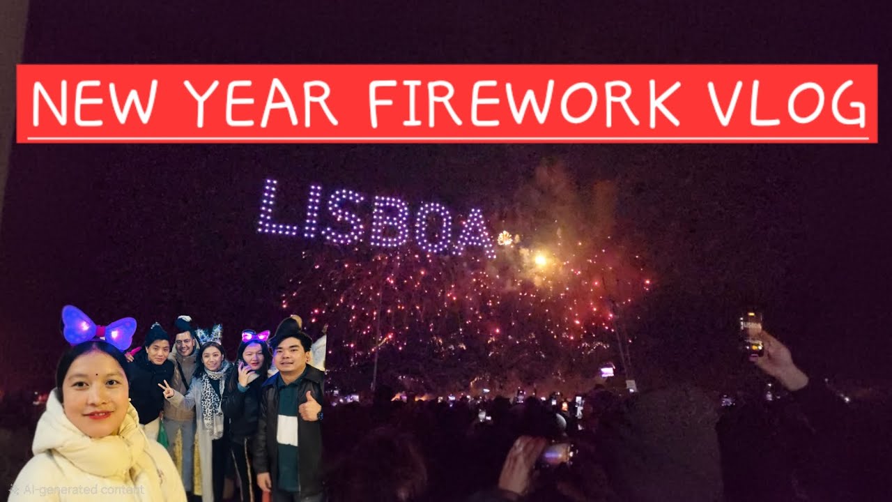 NEW YEAR LISBON 2026 FIREWORKS🎆🎇 🇵🇹 