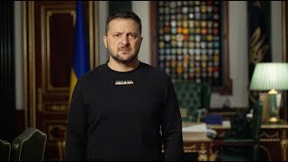 Звернення Володимира Зеленського за підсумками 590-го дня війни