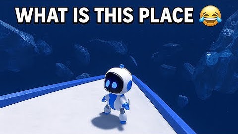 Astro Bot - Bot of War OUT OF BOUNDS?! (What Is This Place 😂)