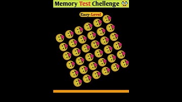 Memory Test || Find The Odd Emoji Out || Emoji Puzzle Quiz || part 1 || #shorts #quiztime