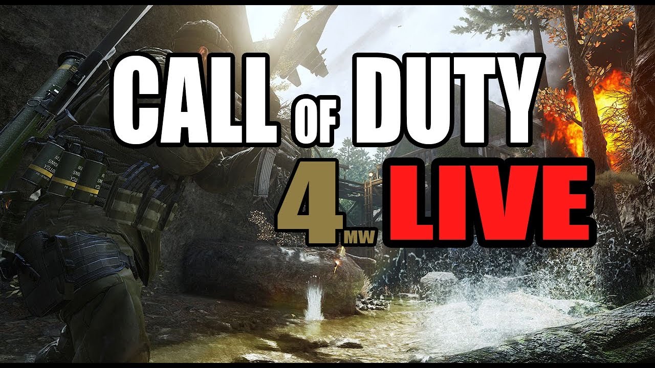 🔴 LIVE COD4MW | STREAM | SCRIMS - YouTube