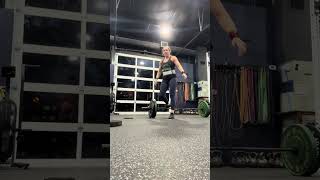1 clean/2 low hang clean/1 split jerk x 5. 95,100,105,110,115