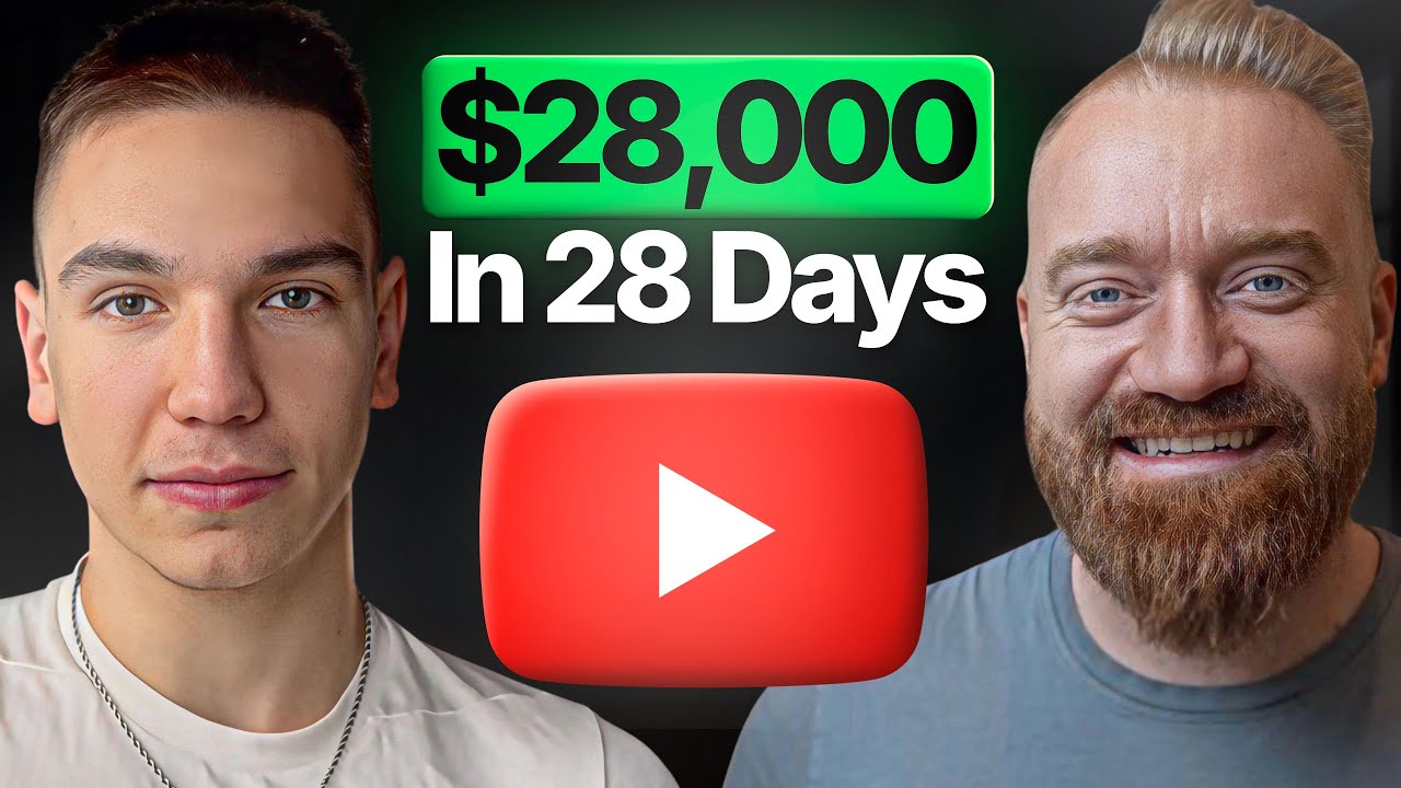 He Made $28k+ From YouTube in 28 Days (Here’s How)