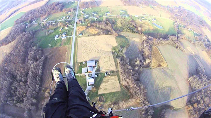 Paramotoring and seen an awesome tribute!!!