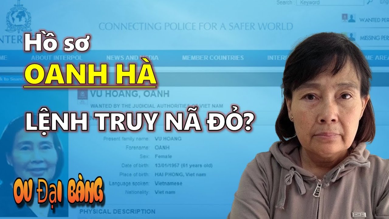 Tiểu sử Oanh Hà: Chị gái Dung Hà với lệnh truy nã đỏ?