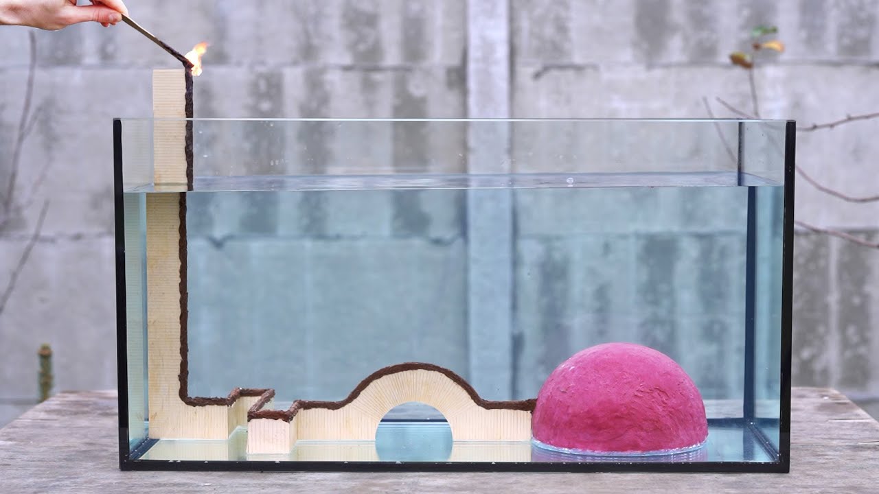 Making Matches That Can Burn Underwater