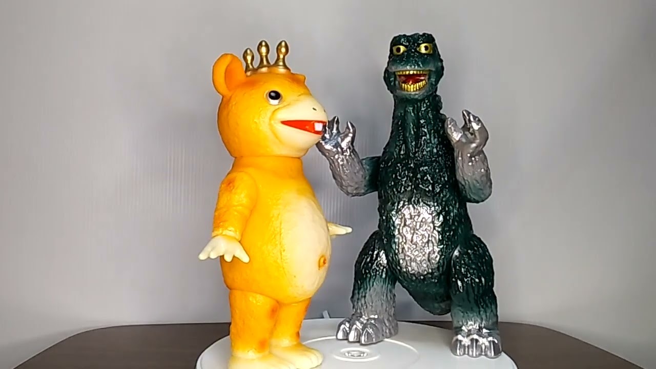 ポピーグレートザウルス ゴジラ対ブルマァク ブースカ対キングギドラ Softvinyl Godzilla
