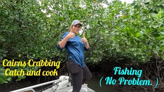Cairns Crabbing.  Cook and preserve  your crabmeat.
