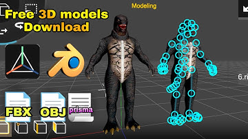 Godzilla Suit bon PUBG Mobile-3D MODEL PRISMA3D Blender FBX+OBJ+prisma FREE DOWNLOAD
