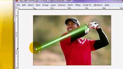 Creating Lightsabers in The Gimp