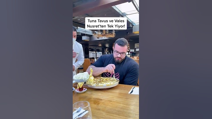 Vales ve Tuna tavus Nusret'te #shorts