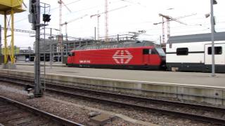 20100410 Zurich HB - SBB Re 460 031-8 arriving 1080p