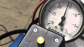 sonnax vac test with idiot light