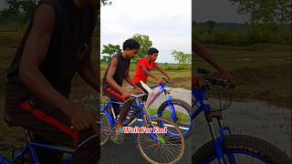 😱🏁Fat Bike Vs Mtb Race #shorts #trending #youtubeshorts #viral #cycle #fatbike #mtb #race