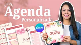 How to CREATE a 2026 PLANNER in CANVA 📅 (Interactive and Printable) screenshot 5