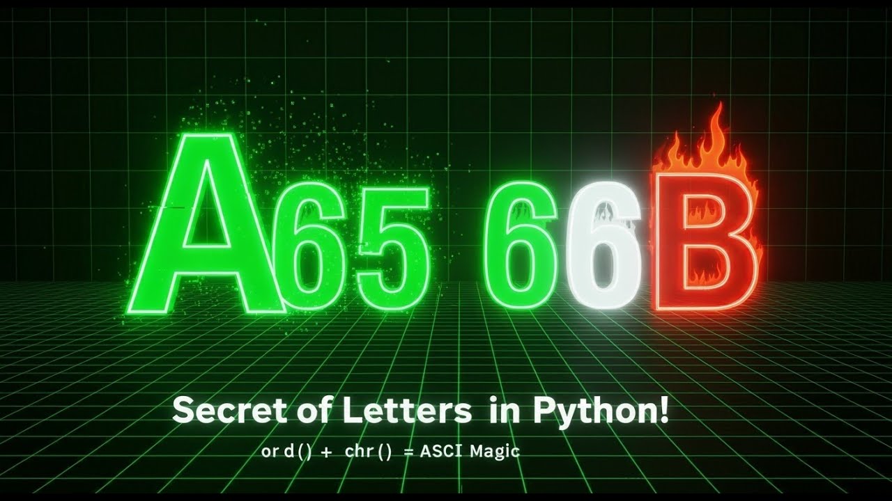 Python ord() & chr() Explained | Convert Characters to Code & Back!