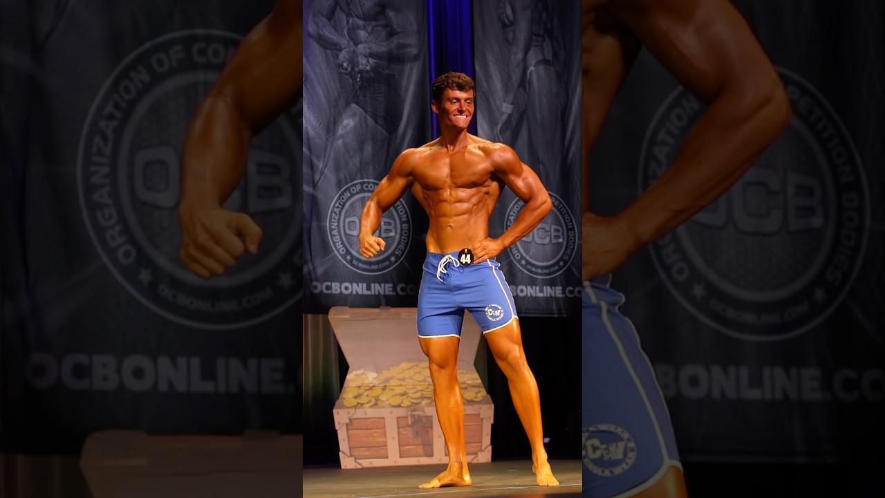 Natural Men’s Physique Posing Routine